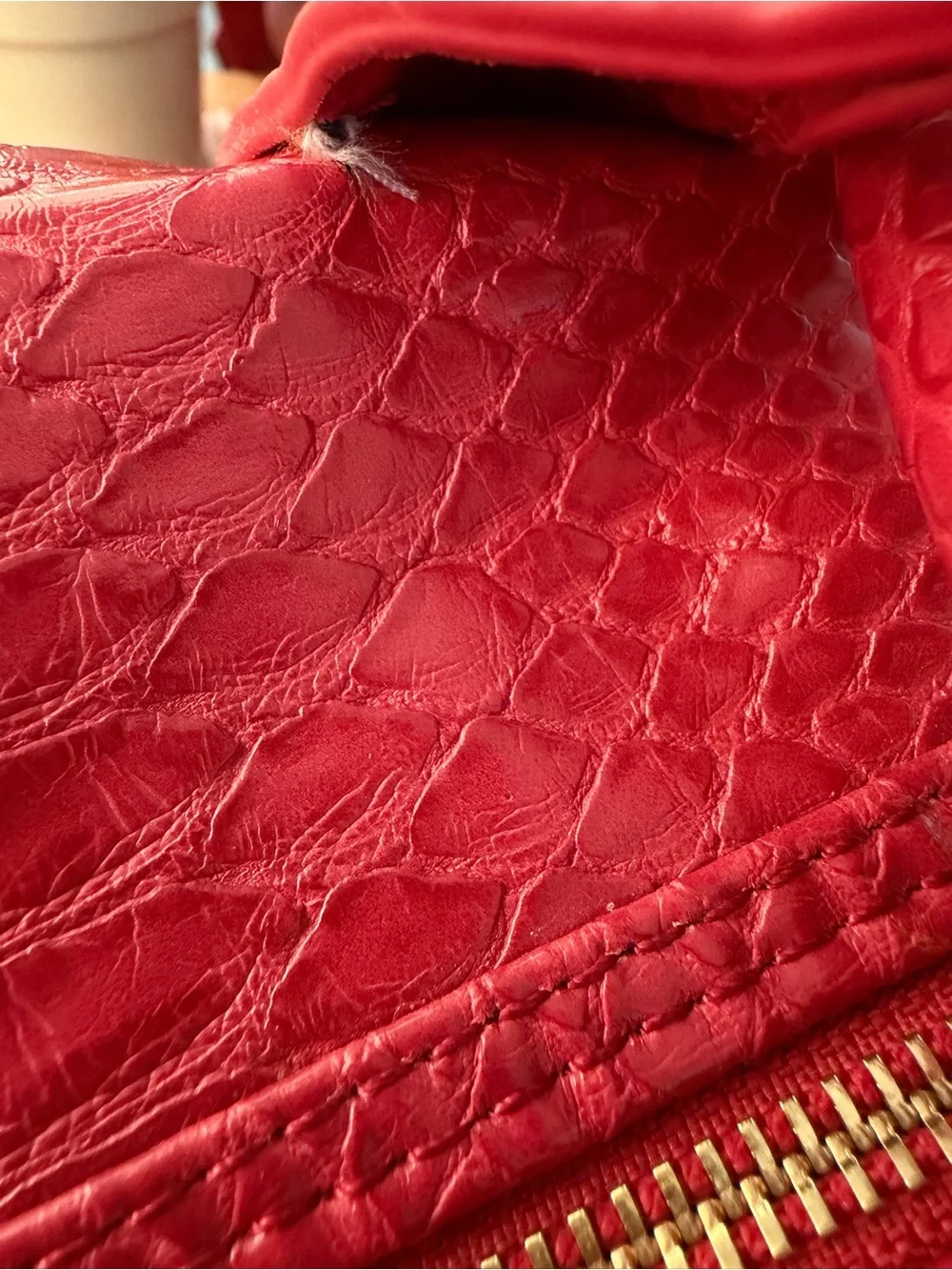 Lulu Dharma pink vegan snake weekend bag  - Luxe Textured Finish